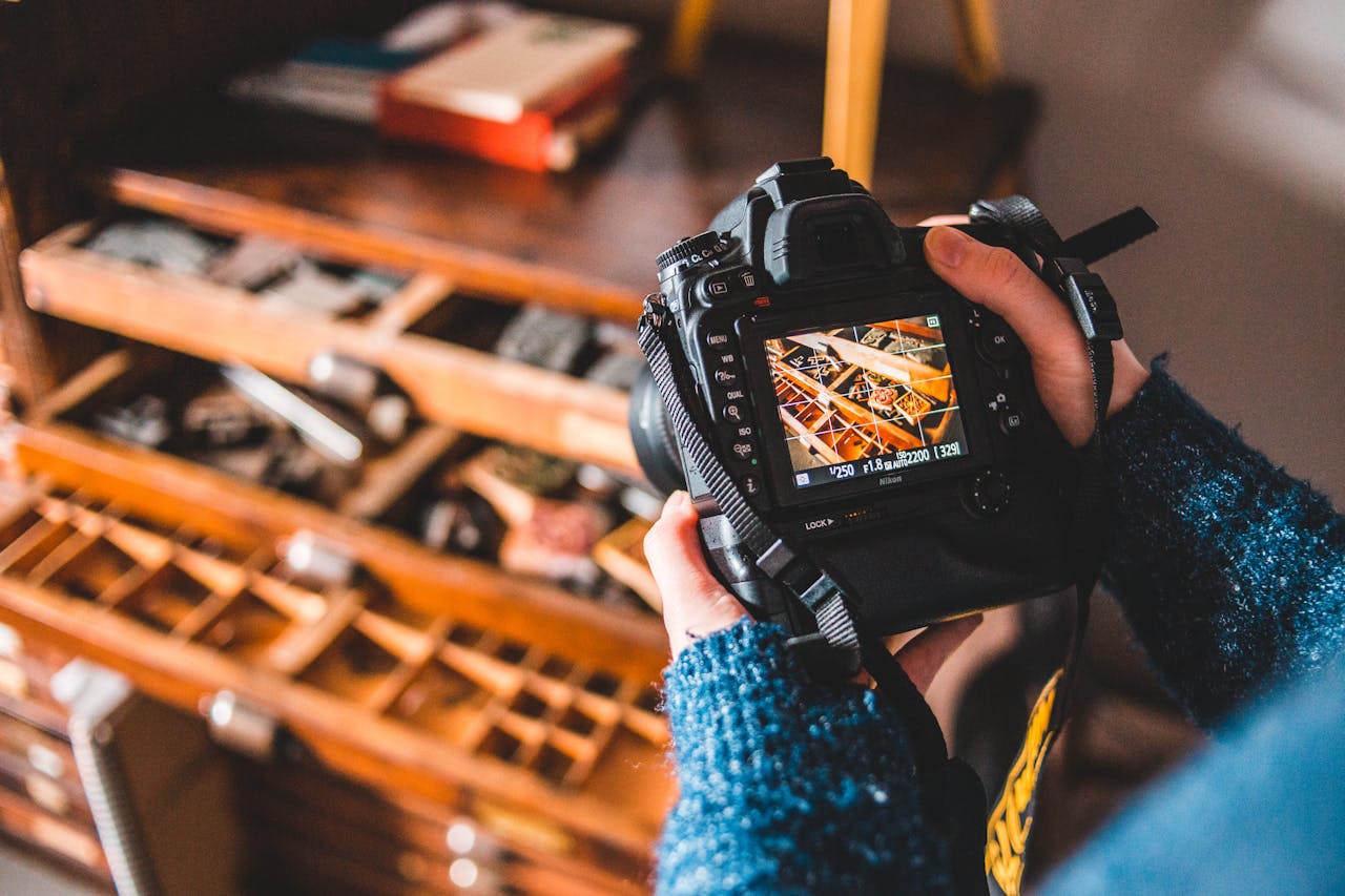 camera taking photo